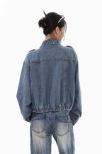 Washed Blue Denim Jacket