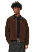 Western Studded Suede Jacket
