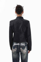 Obsidian Edge Leather Jacket