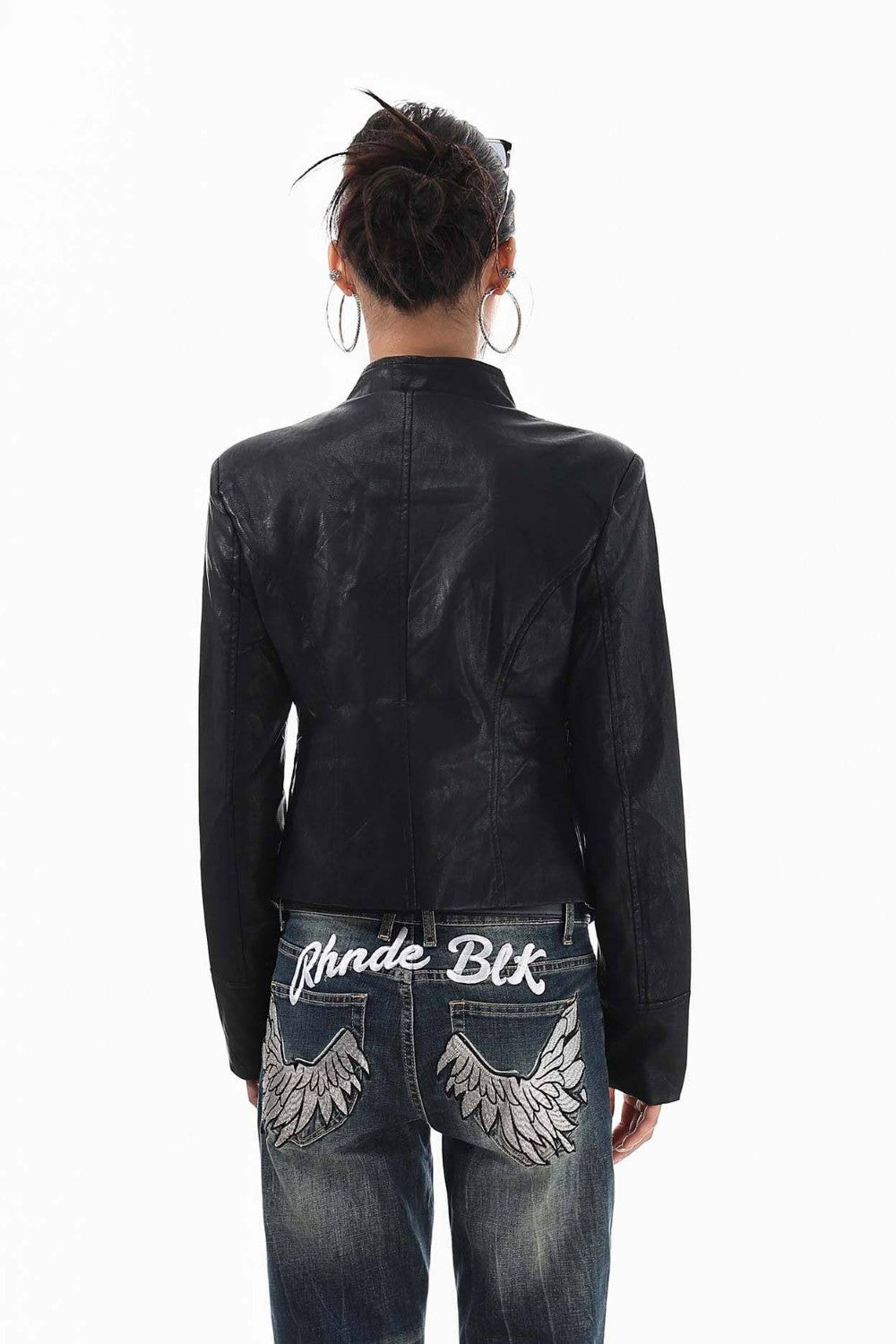 Obsidian Edge Leather Jacket