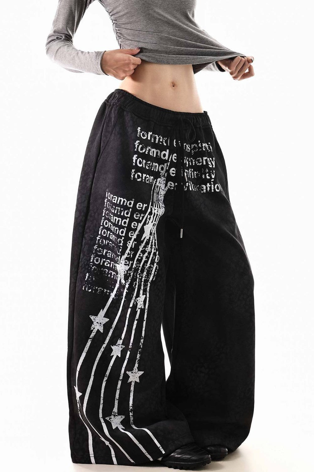 Wildstar Wide-Leg Sweatpants