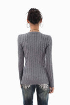 Soft Archive V-Neck Sweater
