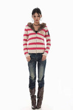 Frostline Striped Knit Sweater