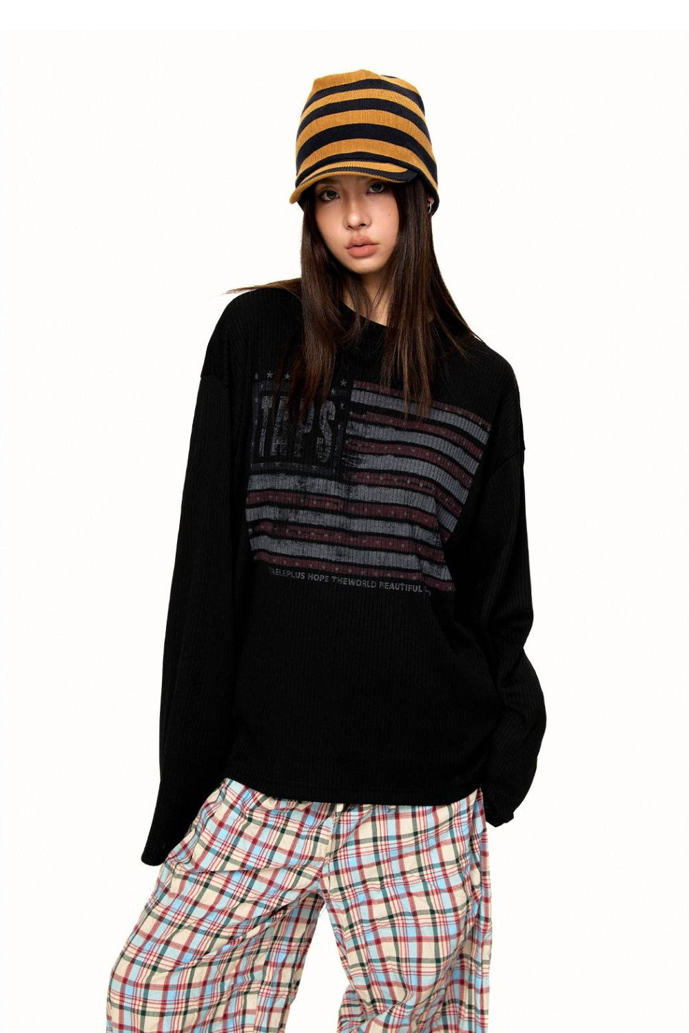 Lana Faded Flag Longsleeve