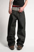 Double Waistband Axis Jeans