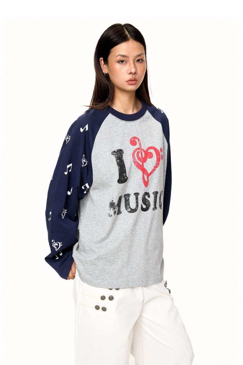 Love Music Raglan T-Shirt