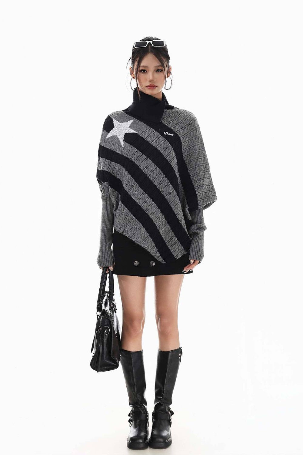 Starlight Stripe Knit Sweater
