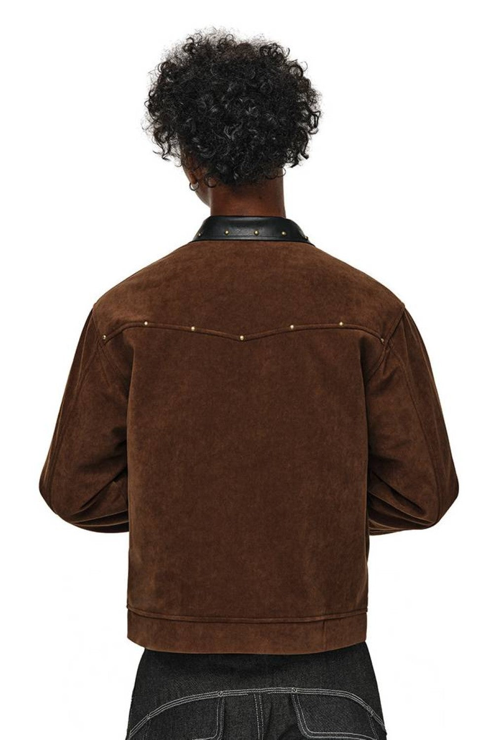 Western Studded Suede Jacket