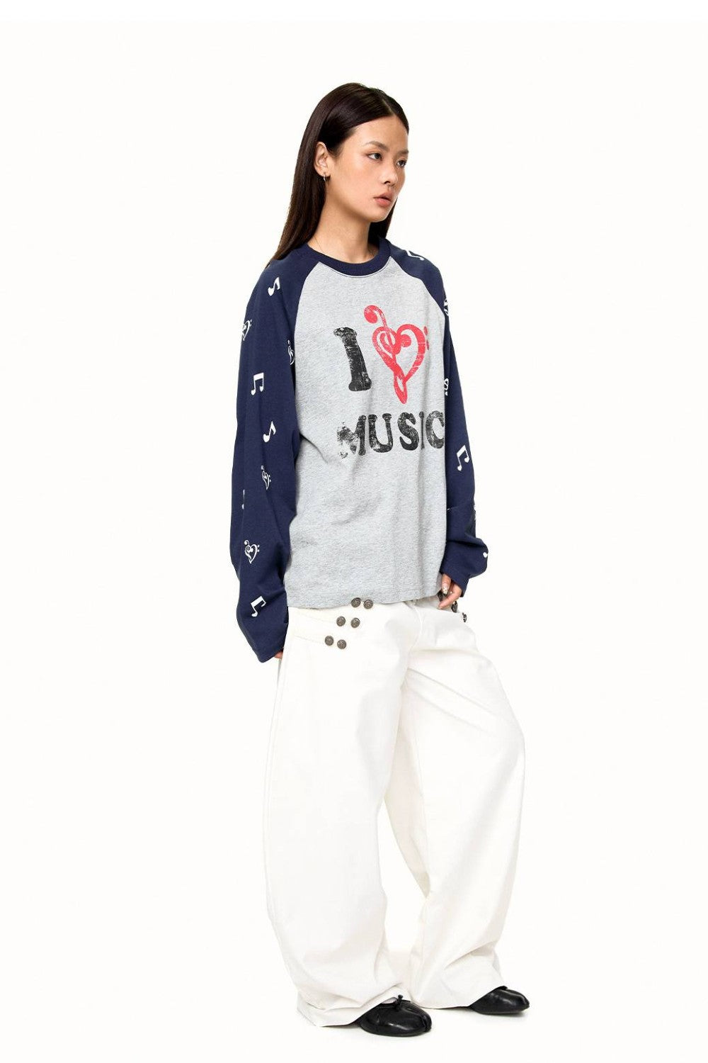 Love Music Raglan T-Shirt