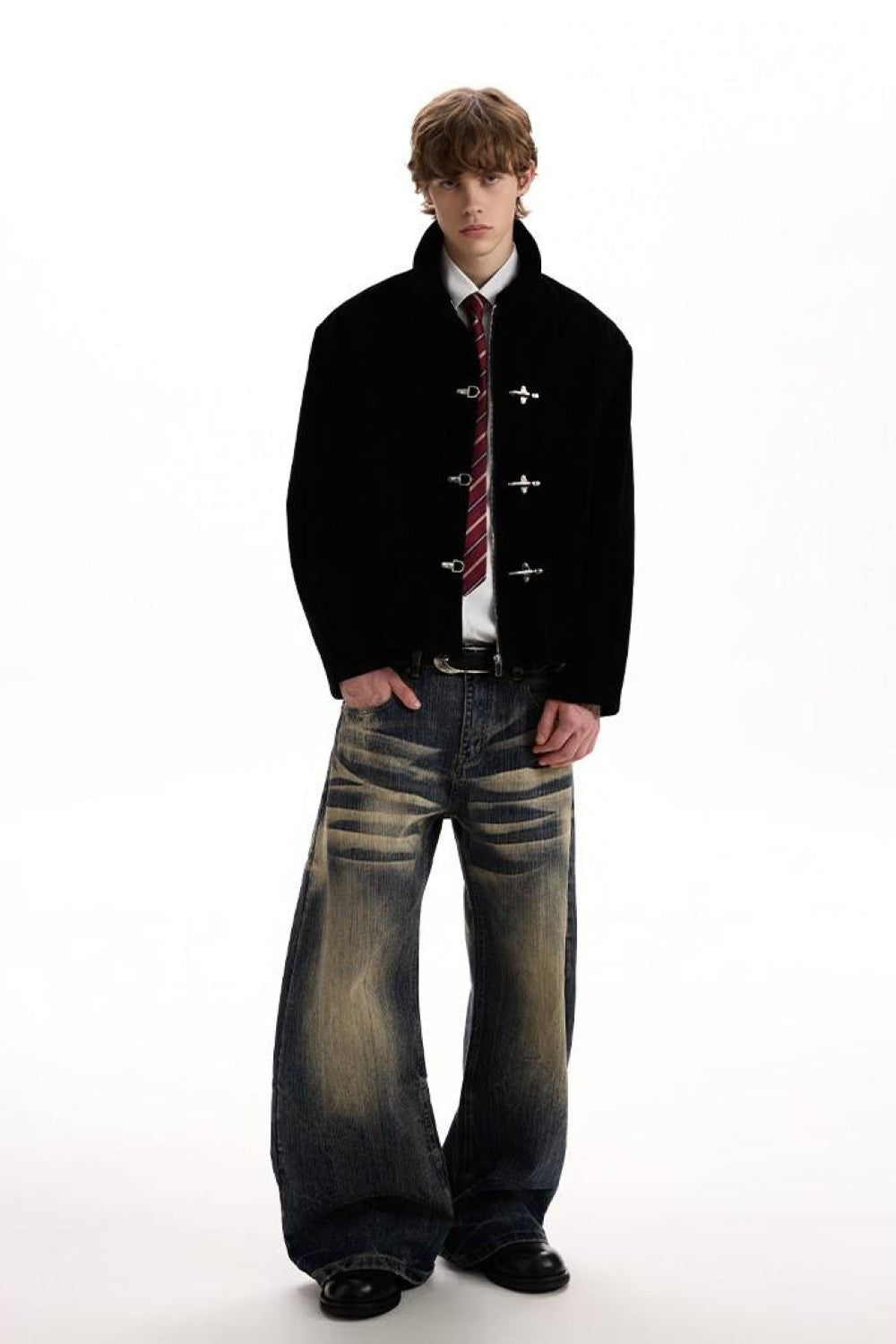Sterling Suede Buckle Jacket