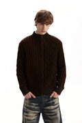 Leon Cable Knit Jacket
