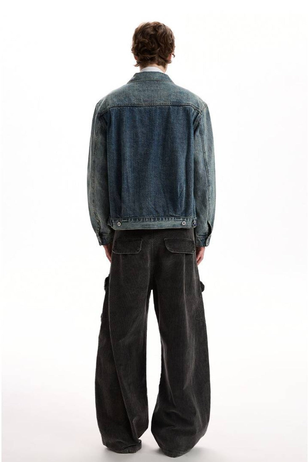 Retro Washed Denim Jacket