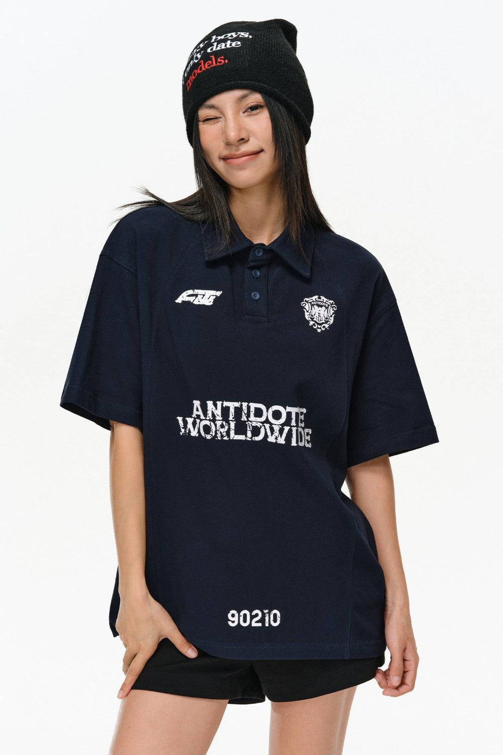 Crest Vintage Logo Polo