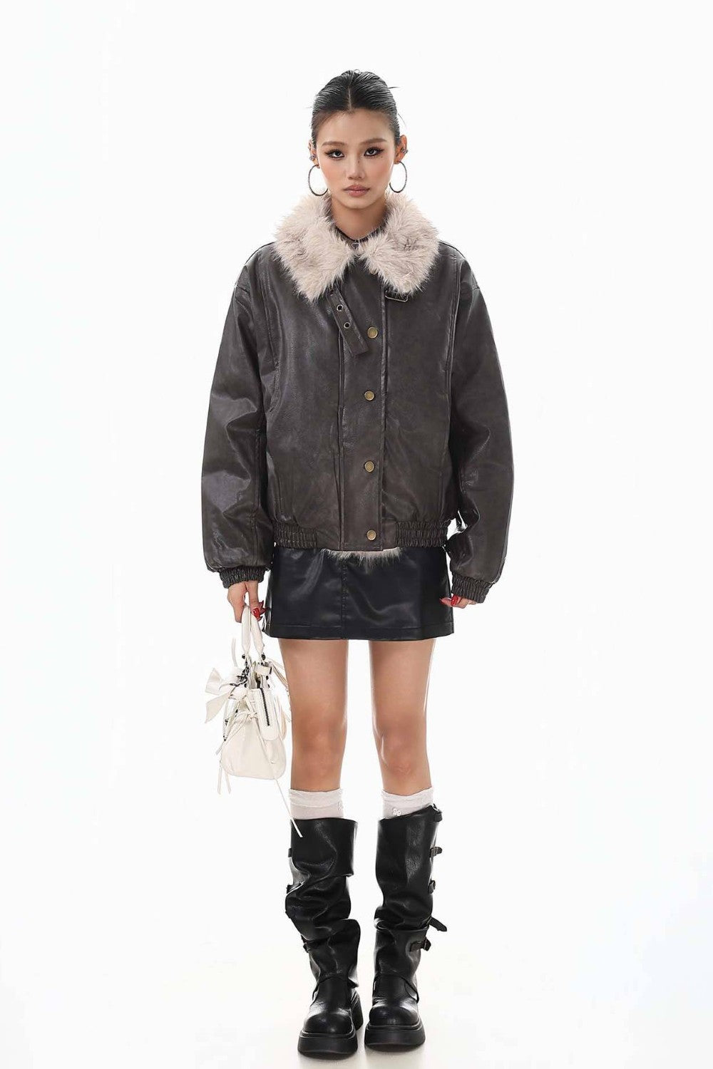Blair Faux Leather Jacket