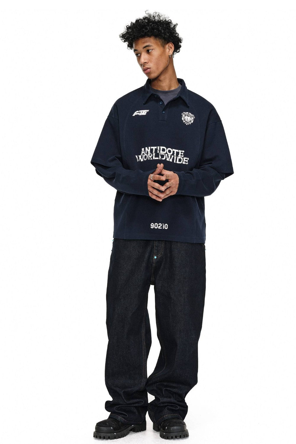 Layered Polo Long Sleeve