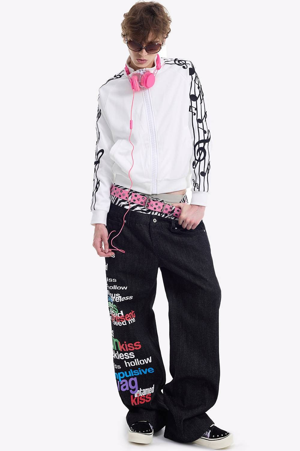 Embroidered Symphony Track Jacket