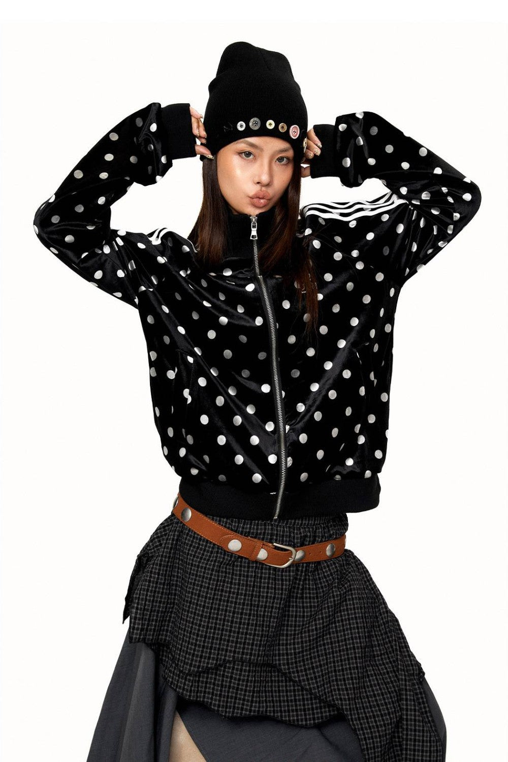 Keira Polka Dot Jacket