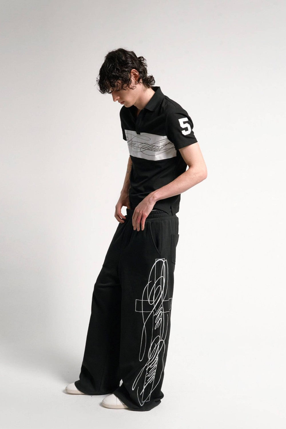 Lucien Script Block Polo