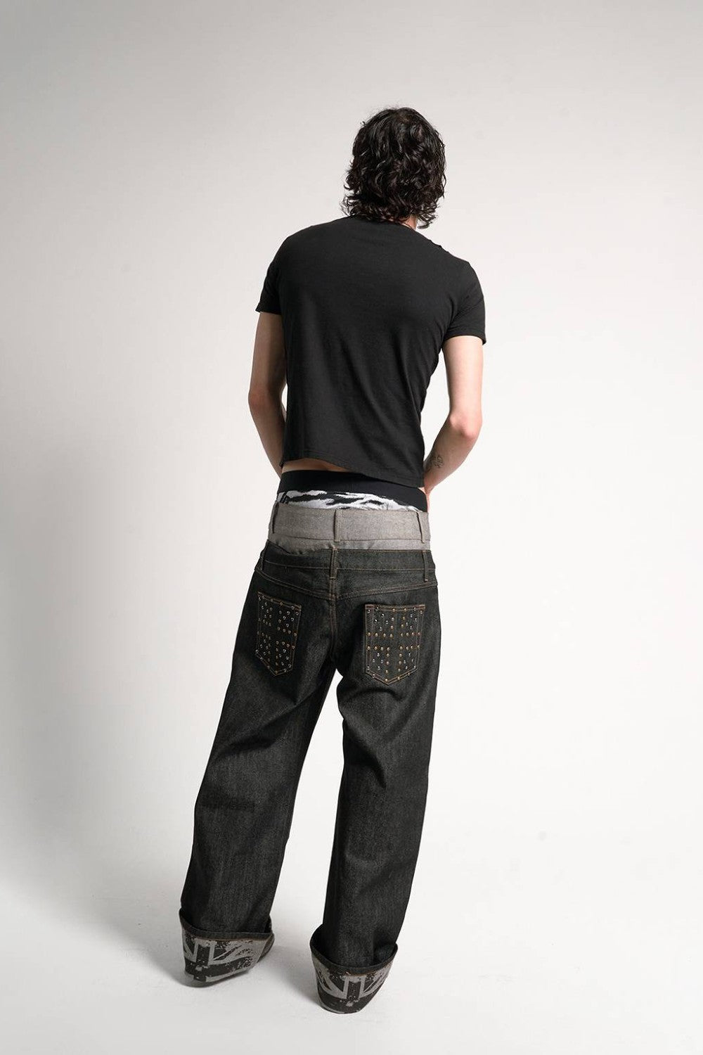 Double Waistband Axis Jeans