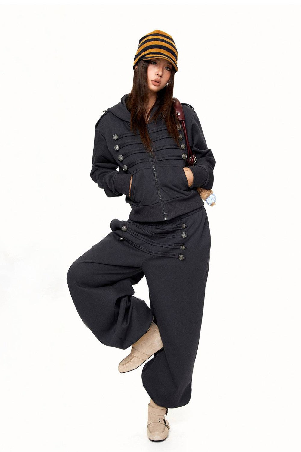 Everyday Regal Wide-Leg Sweatpants