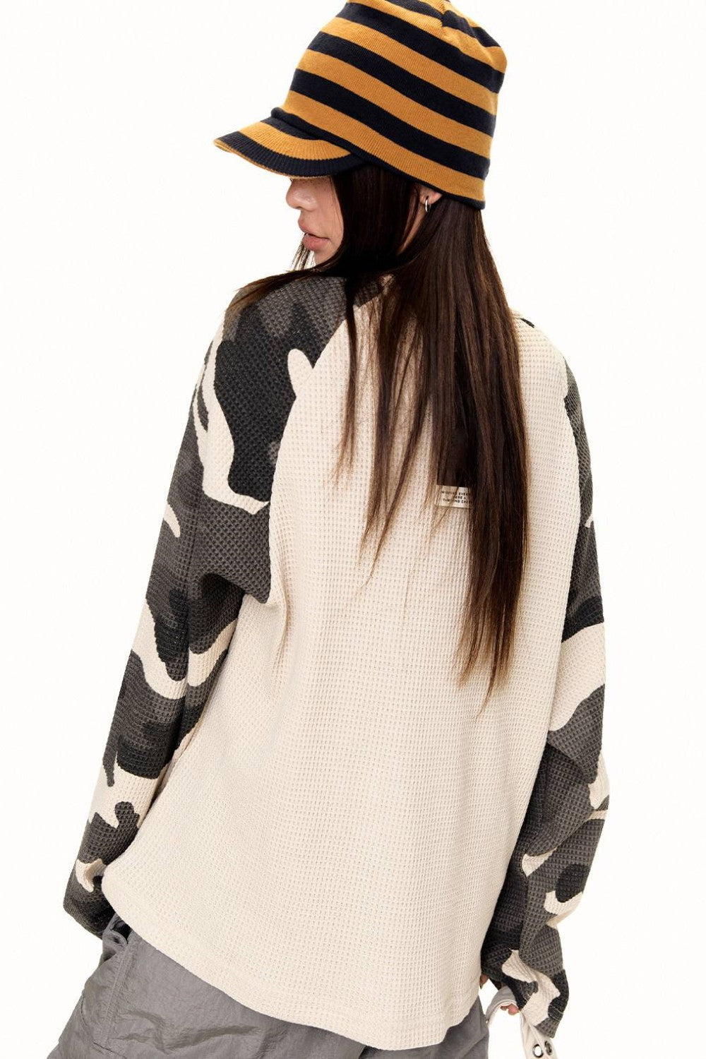 Camo Raglan Longsleeve Shirt
