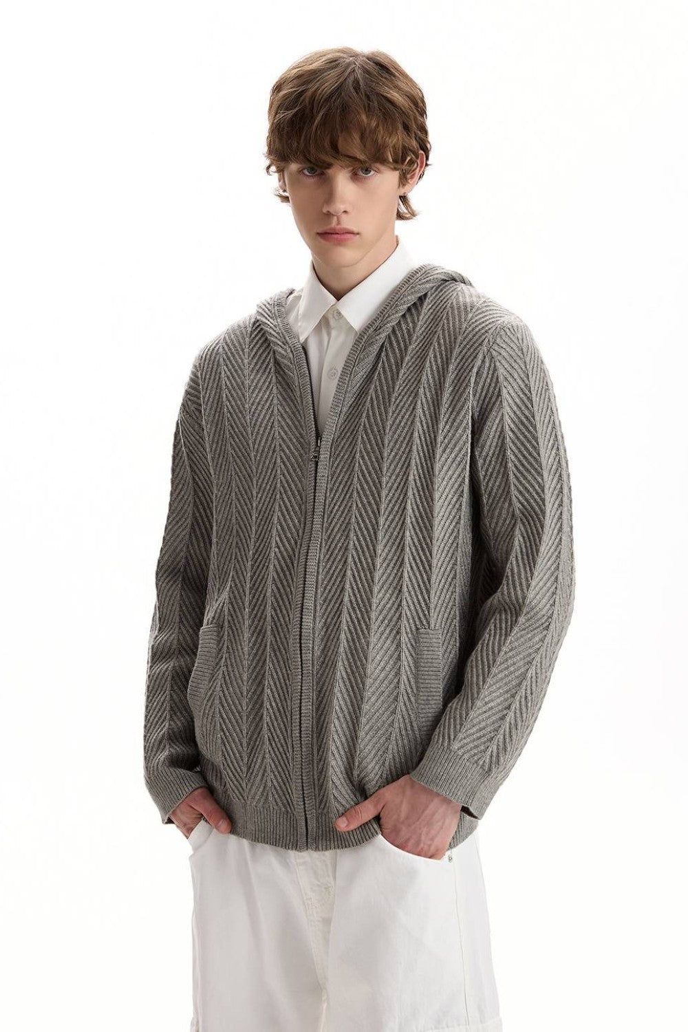 Carter Knit Hooded Jacket