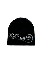 Sequin Swirl Knit Beanie