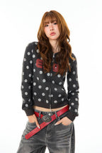 Retro Signal Polka Jacket