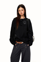 Letter Patch Henley Longsleeve