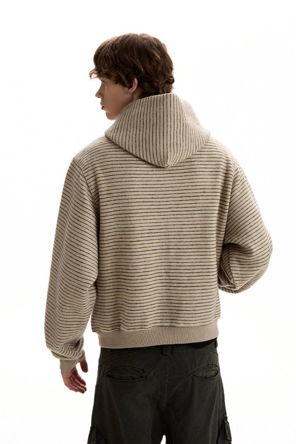 Hudson Striped Hooded Jacket