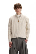Calvin Mock Neck Sweater