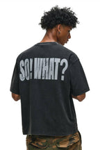 Question Mark Washed Tee