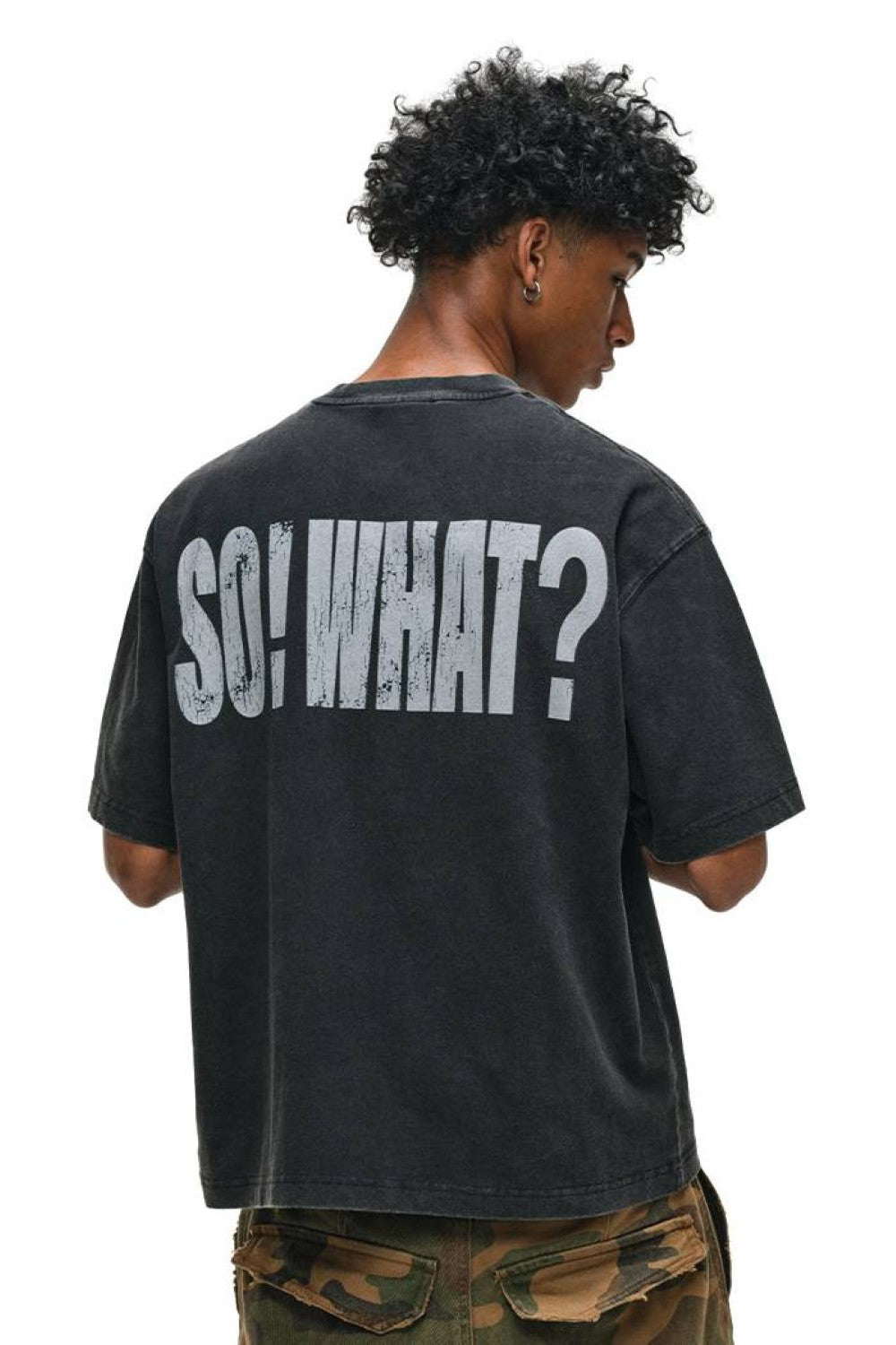 Question Mark Washed Tee