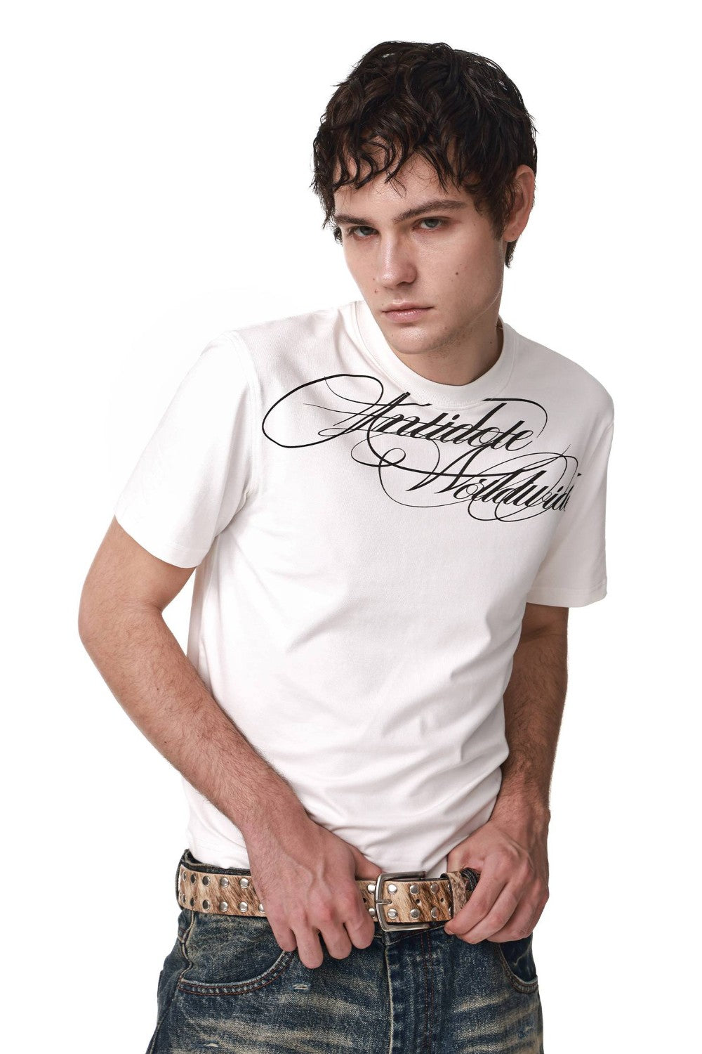 Classic Antidote Script T-Shirt