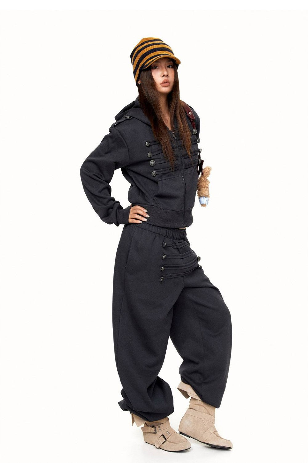 Everyday Regal Wide-Leg Sweatpants
