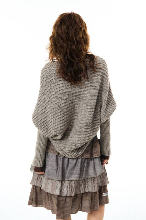 Autumn Knit Batwing Cardigan
