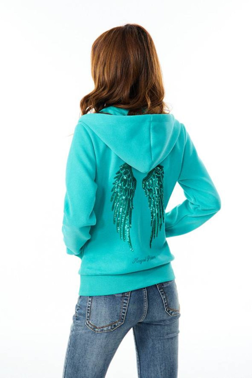 Angel Sequin Wings Jacket