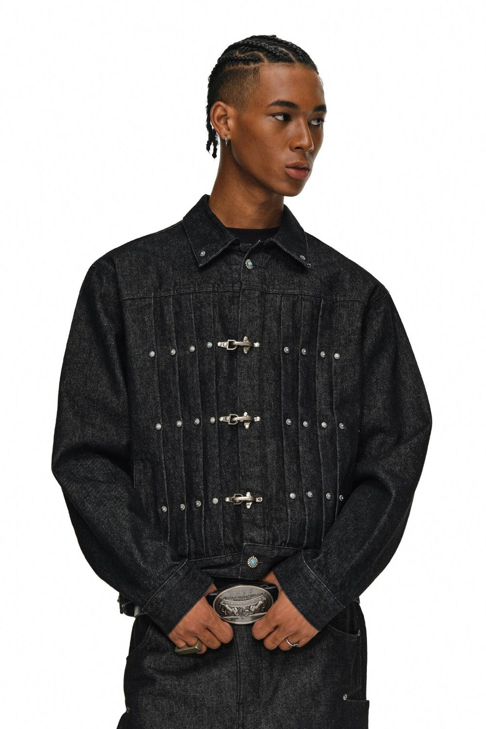 Classic Indigo Toggle Jacket