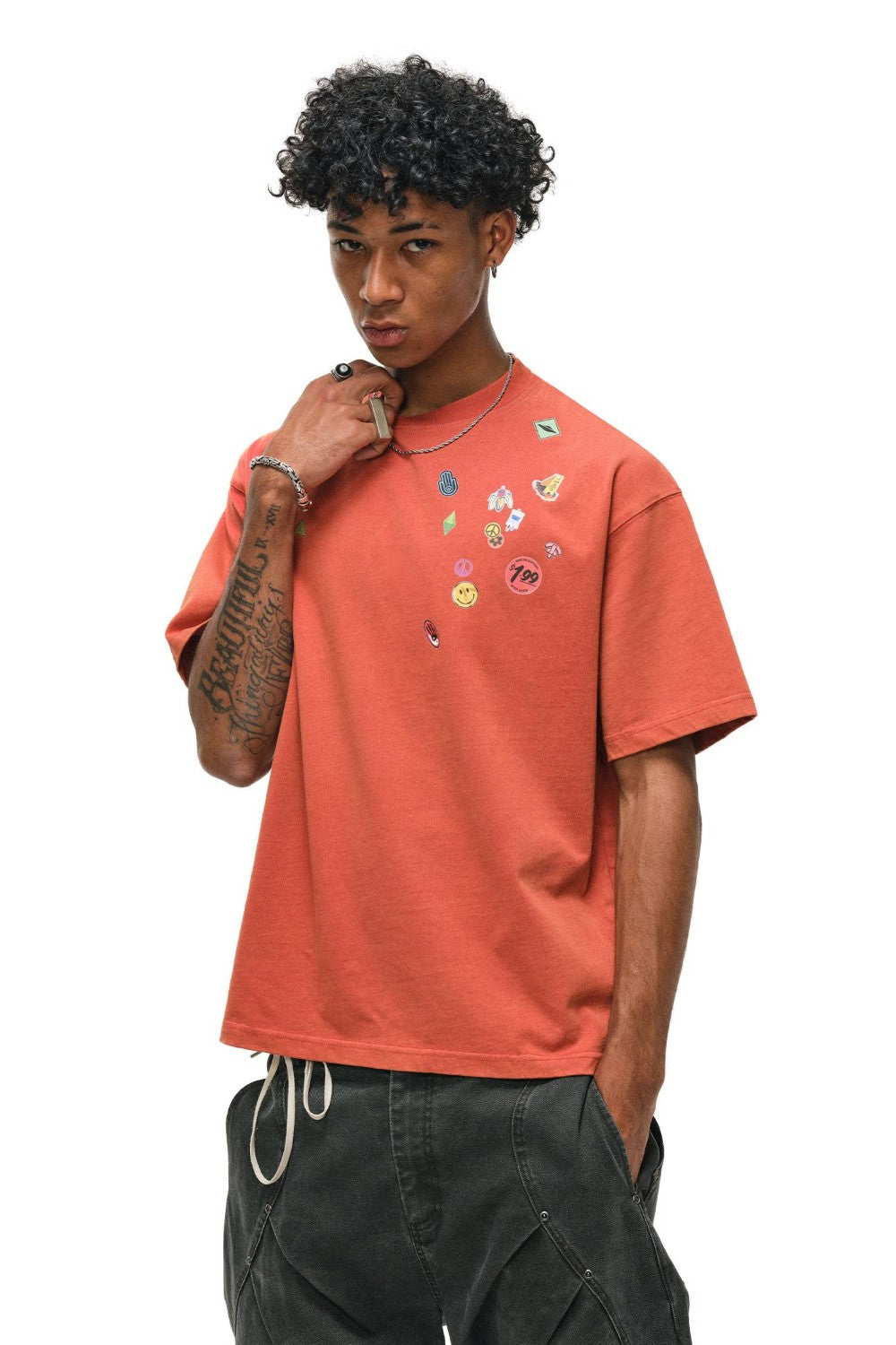Street Sticker Graphic Tee