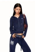 Josie Cropped Y2K Jacket