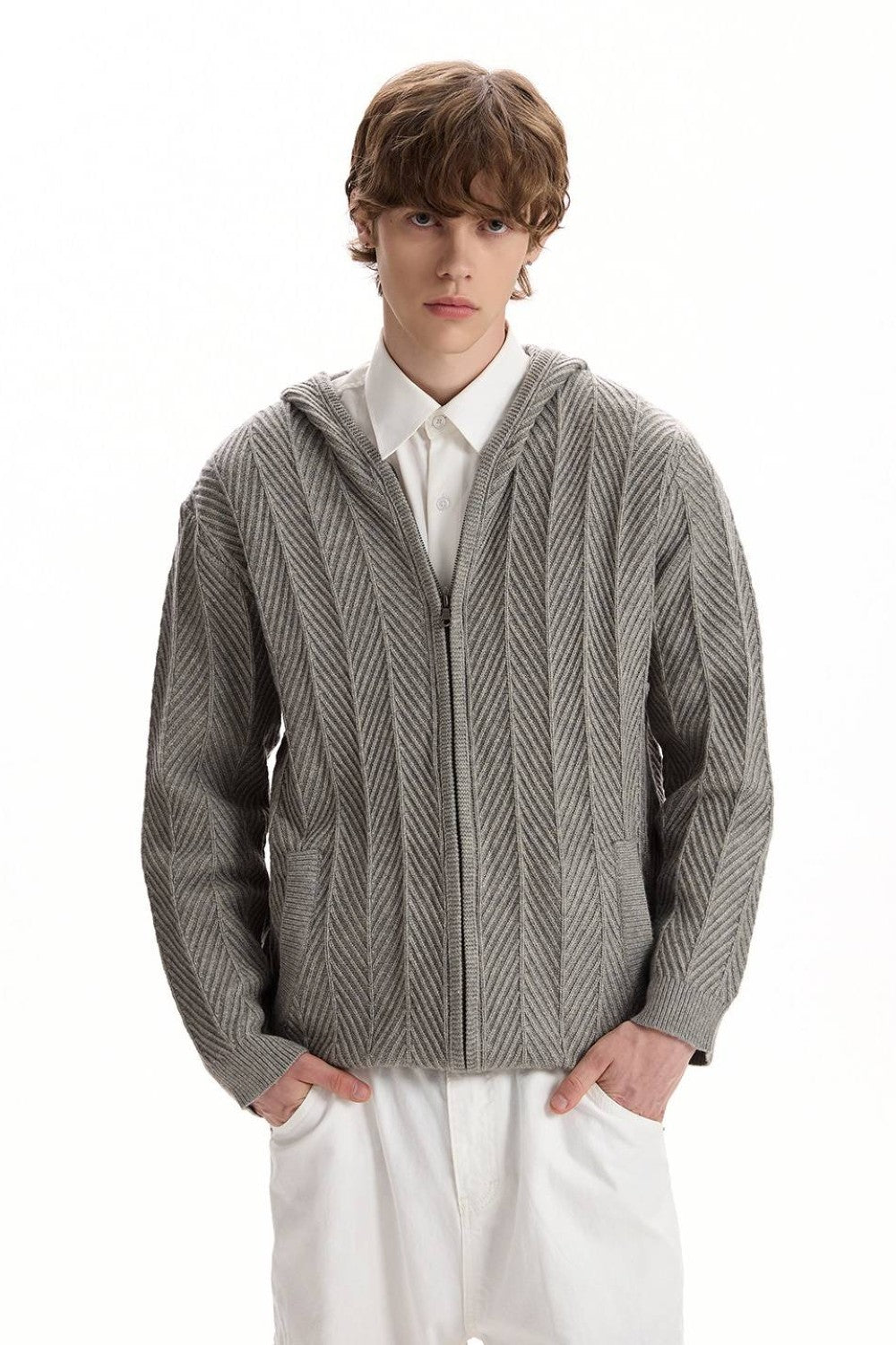 Carter Knit Hooded Jacket