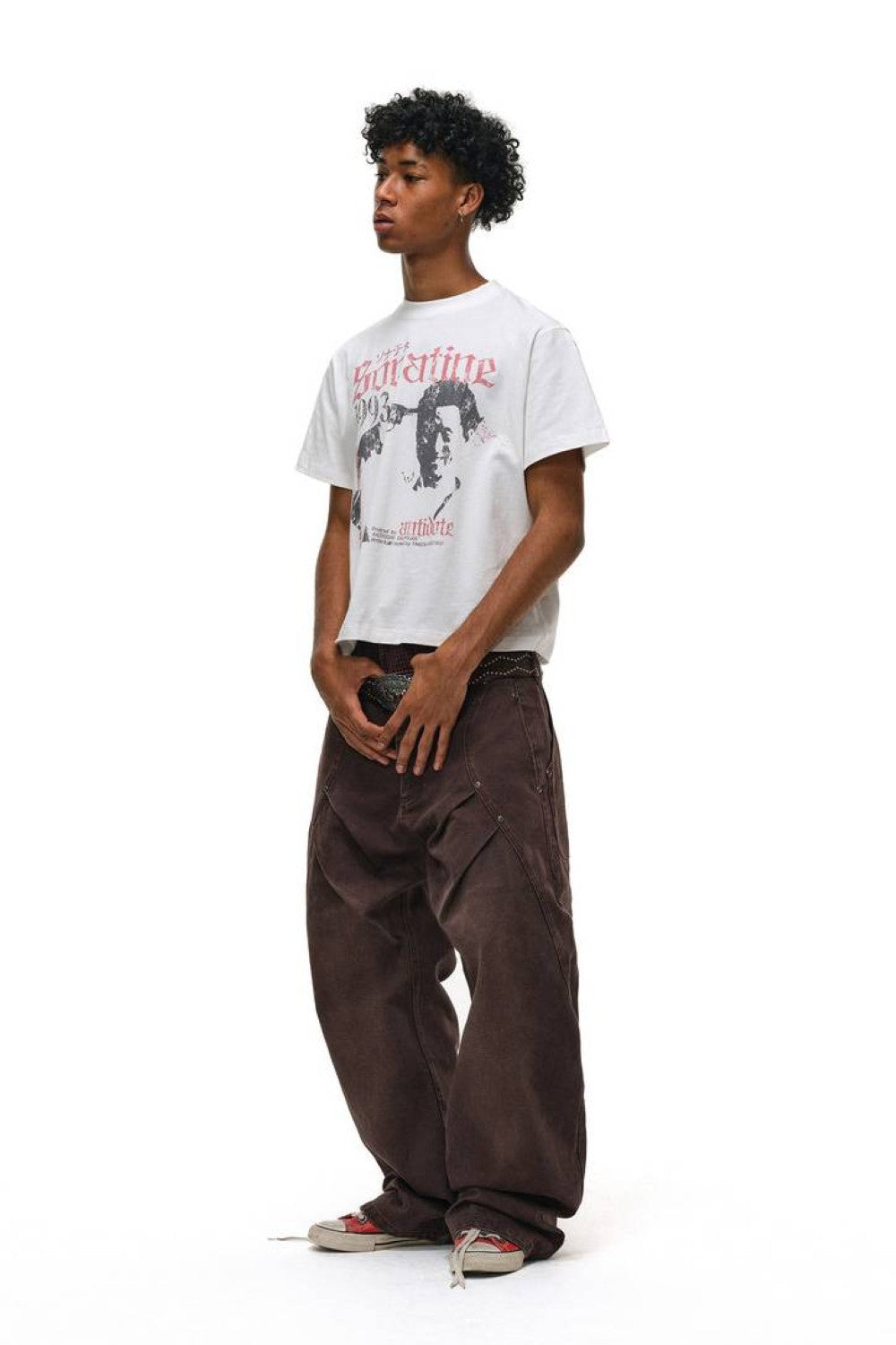 Apex Pleated Cargo Jeans