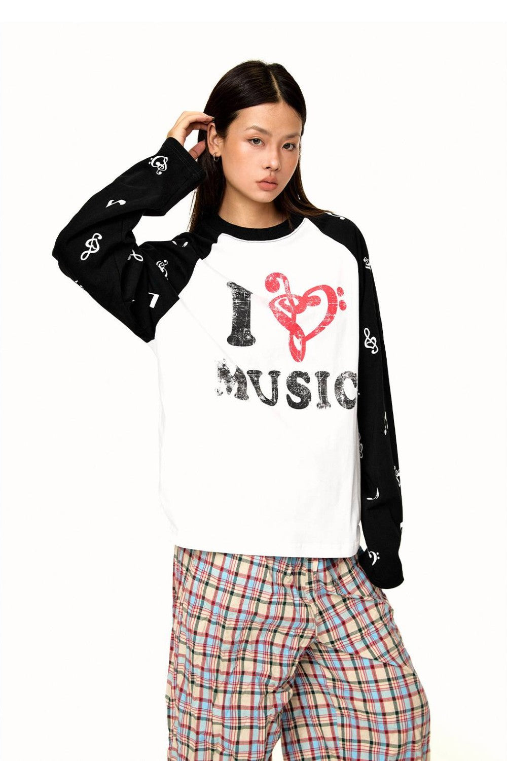 Love Music Raglan T-Shirt