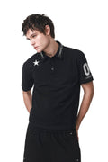 Embroidered Star Polo Shirt