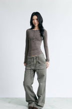 Soft Focus Henley Top