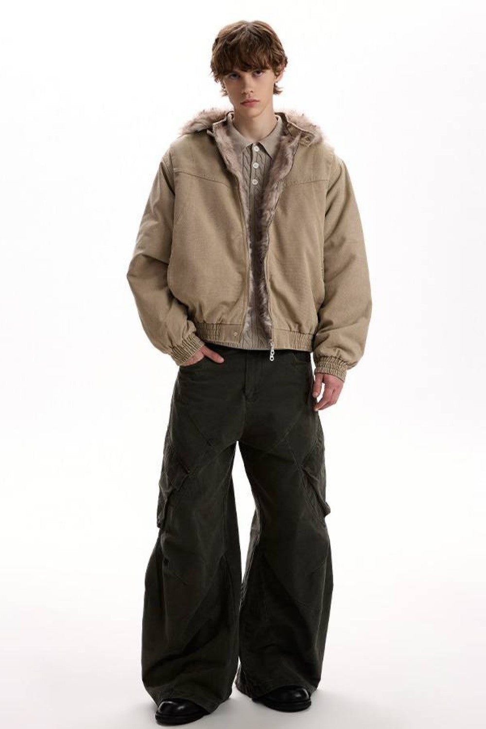 Yukon Fur Bomber Jacket