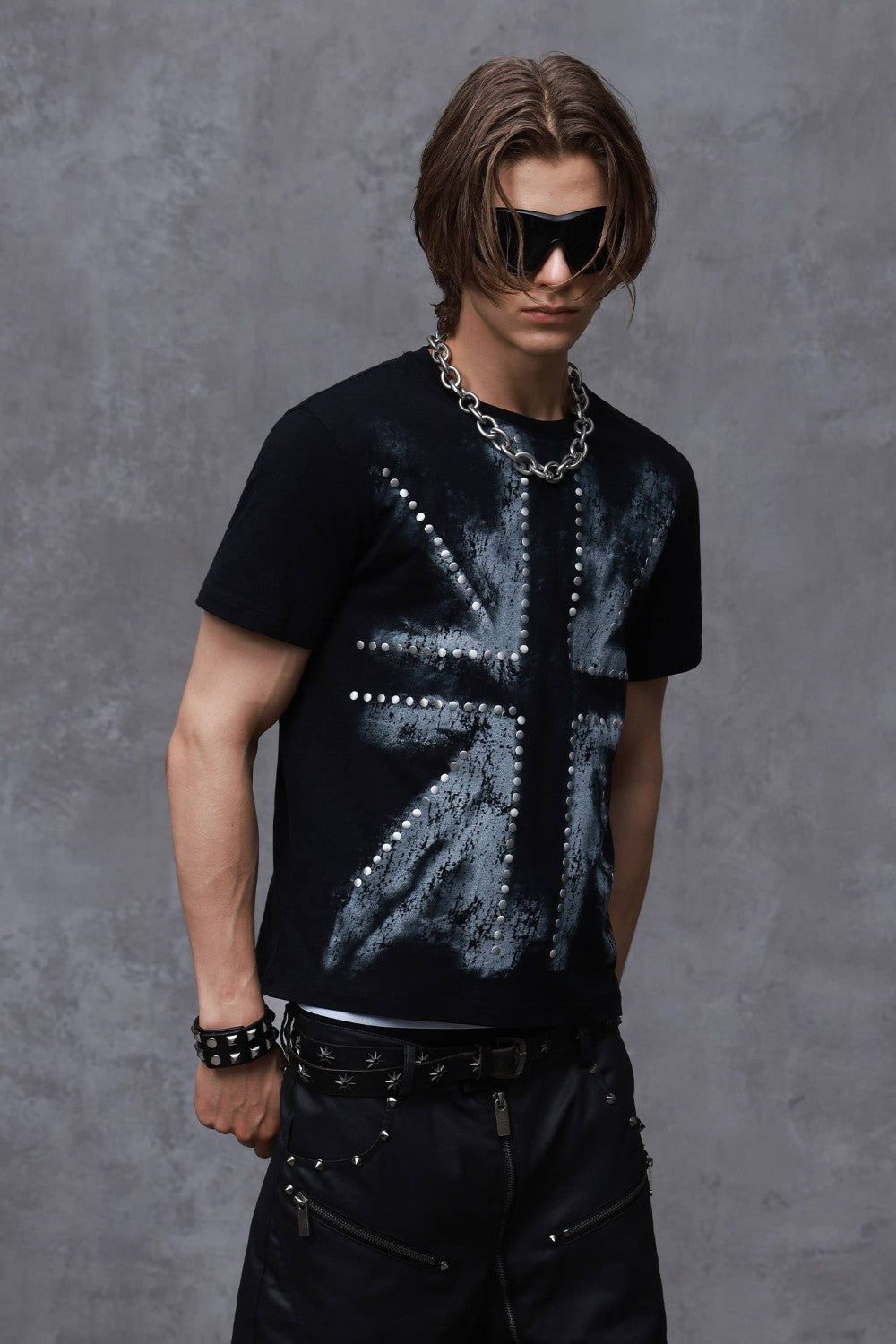 Axel Studded Union Tee
