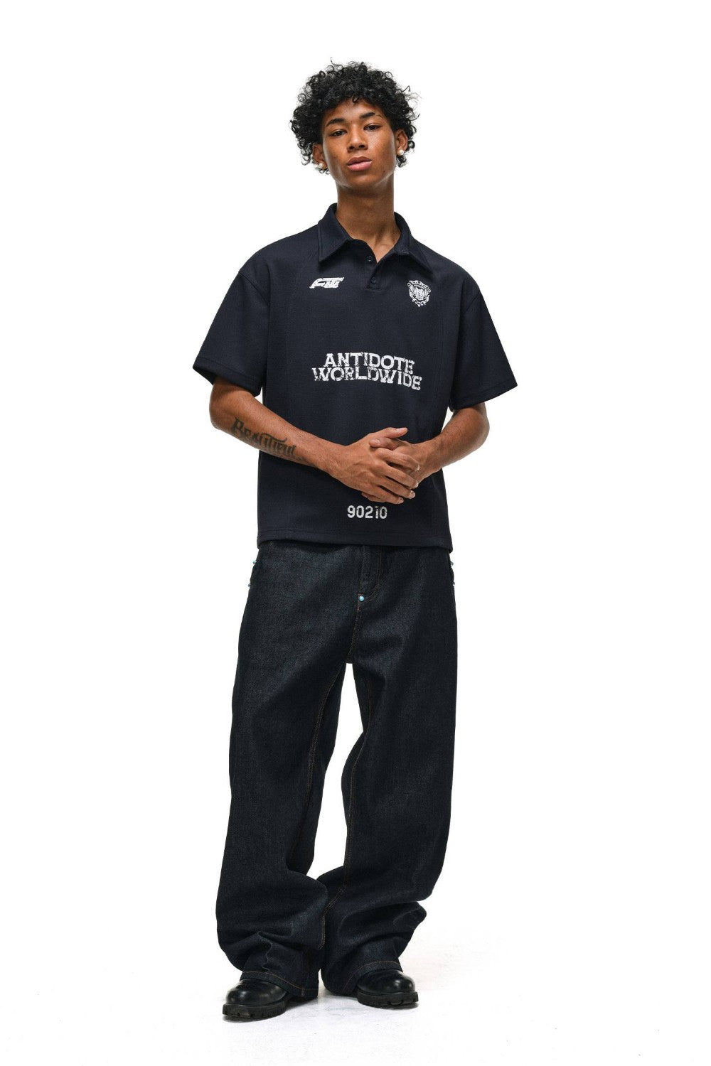 Crest Vintage Logo Polo