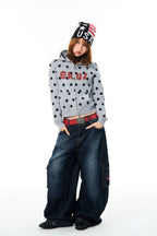 Retro Signal Polka Jacket