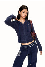 Josie Cropped Y2K Jacket